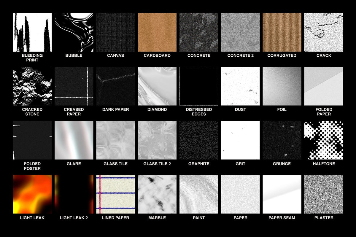 Aperçu 2 sur 10 de Texture Machine: GénérateuriInfini de Textures et effets pour Photoshop, ressource Textures par Massive Supply Co.