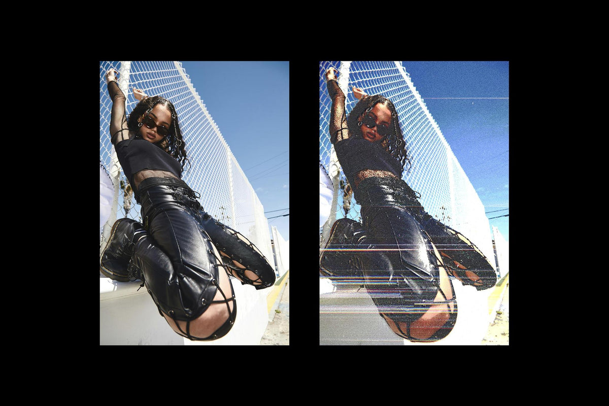 Aperçu 2 sur 6 de VHS Retro Photo Effect, ressource Mockups par Pixelbuddha