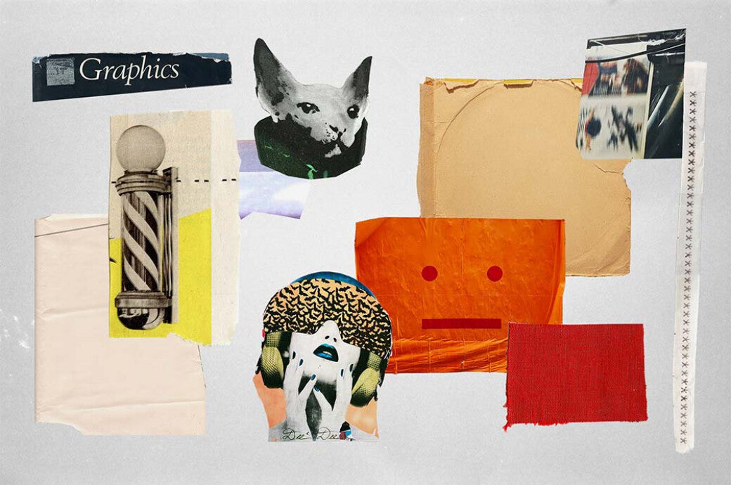 Aperçu 5 sur 7 de Vintage Vibes / Collage Art, ressource Mockups par HYTRAPE