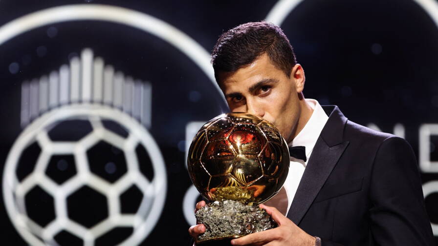 Ballon d’Or 2024 : Rodri couronné à la surprise générale, Vinicius Jr. écarté