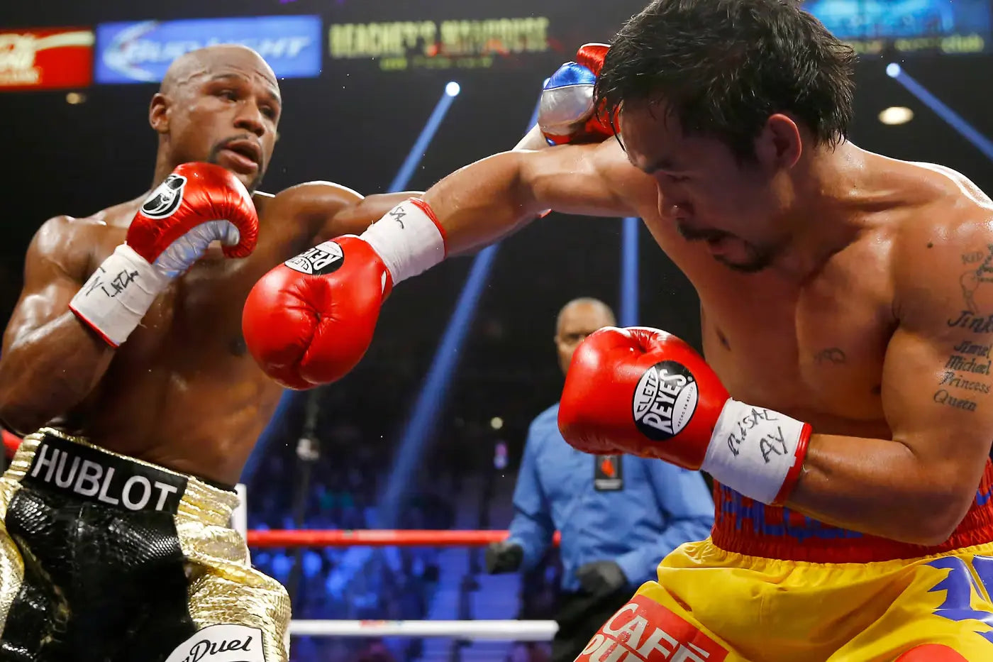 Manny Pacquiao et Floyd Mayweather Annoncent Officiellement leur Revanche au Japon en 2024! - HYTRAPE