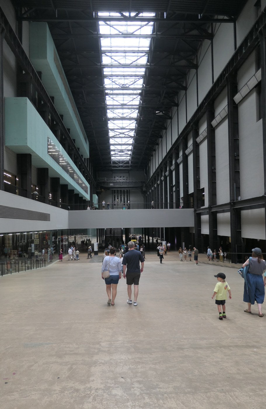 La salle des turbines de Tate Modern : un ancien volume industriel devenu espace de musée.