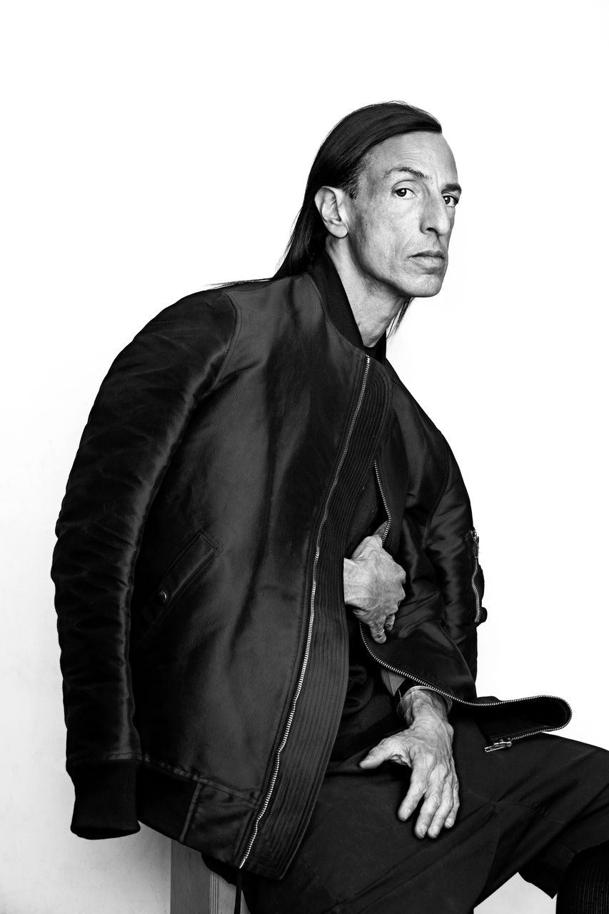Portrait du créateur américain Rick Owens par Danielle Levitt