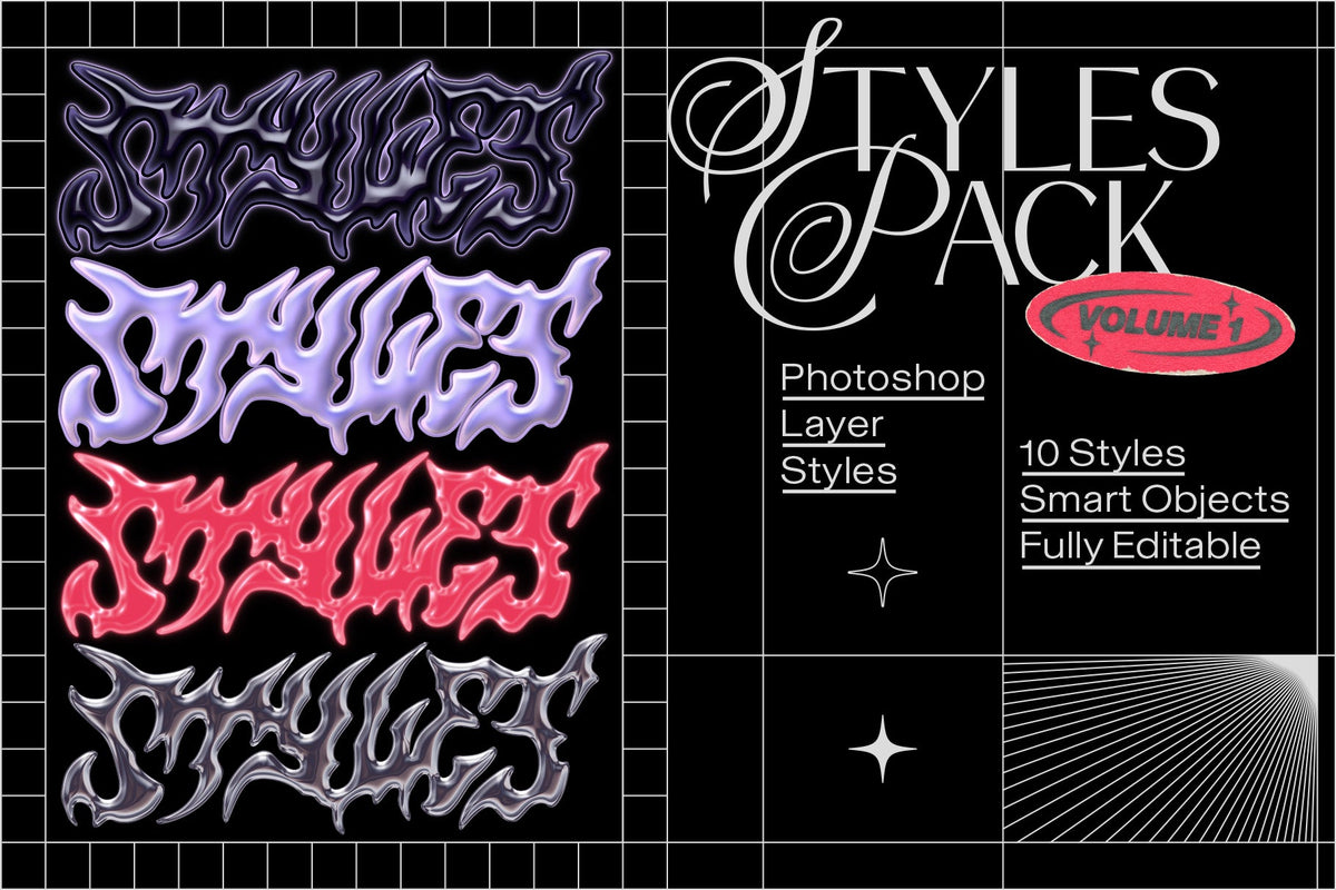 Main preview of Styles Pack Vol. I, Templates resource by MiksKS
