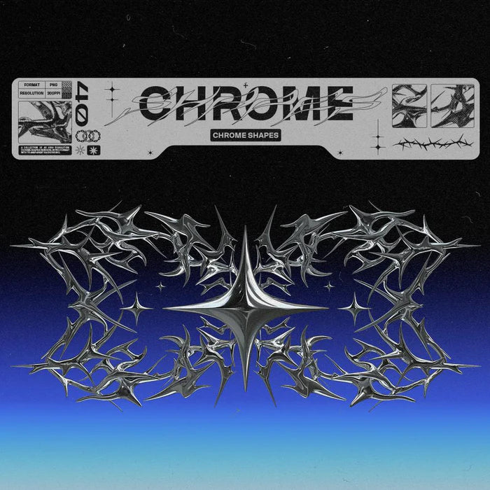 Aperçu principal de +40 Chrome Assets [By MiksKS], ressource Graphisme par MiksKS