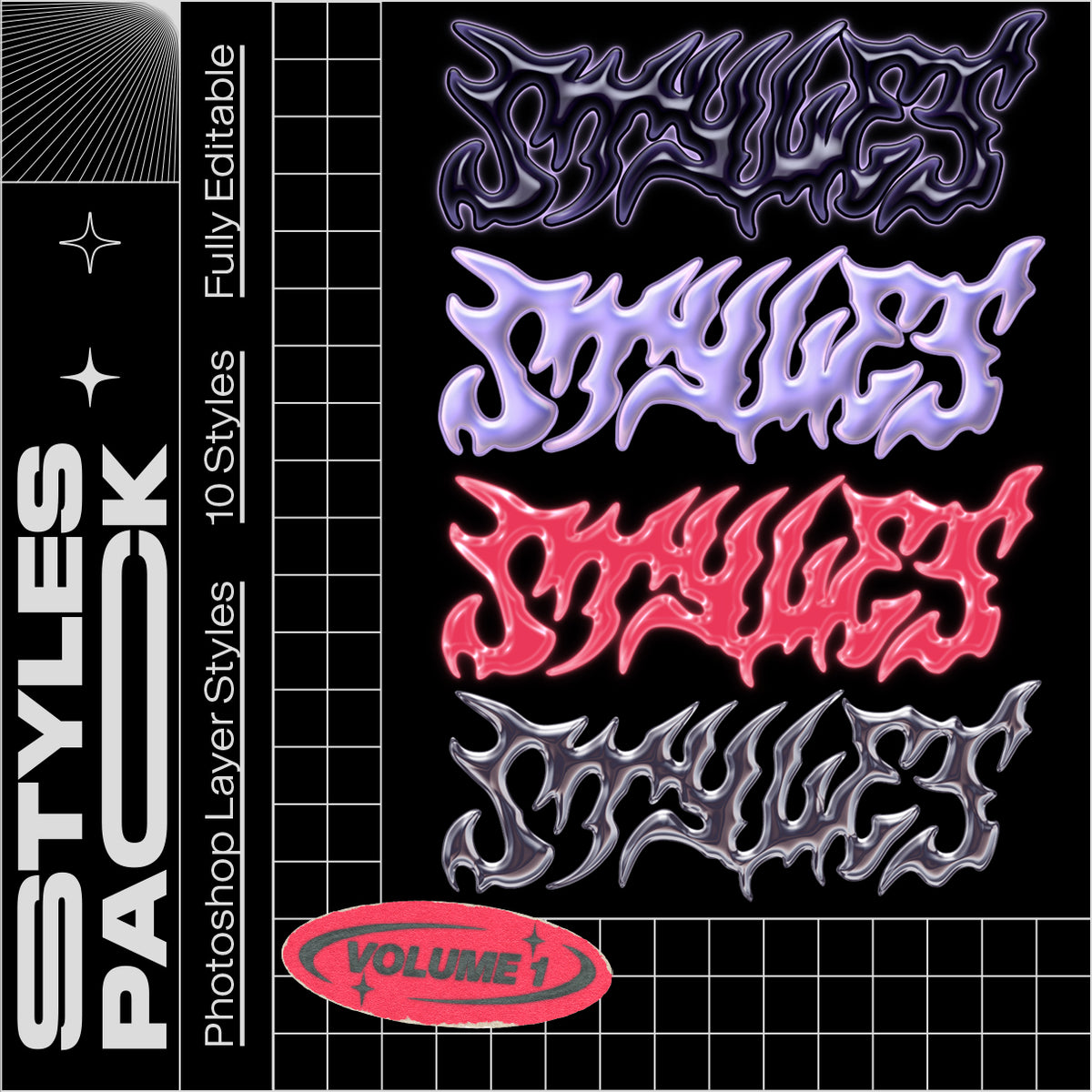 Aperçu principal de +10 STYLES TEXT EFFECTS [BY MiksKS], ressource Graphisme par MiksKS