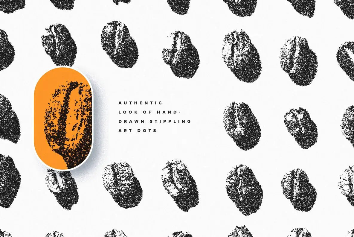 Aperçu principal de Stipple Dot Work Effects, ressource Mockups par HYTRAPE