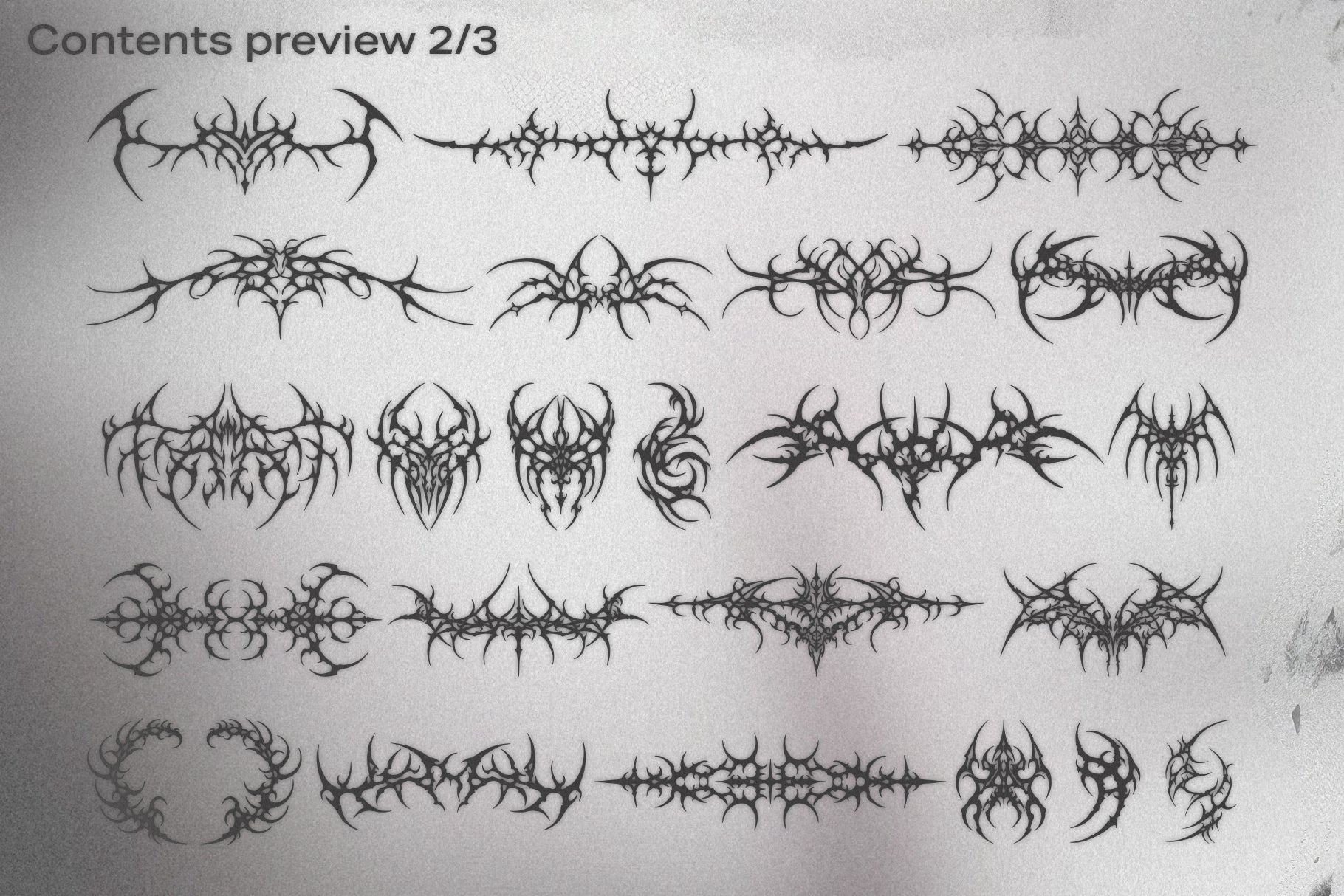 Formas neotribales vol. II