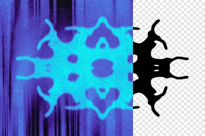 Acid Bad Print Text & Logo Effect