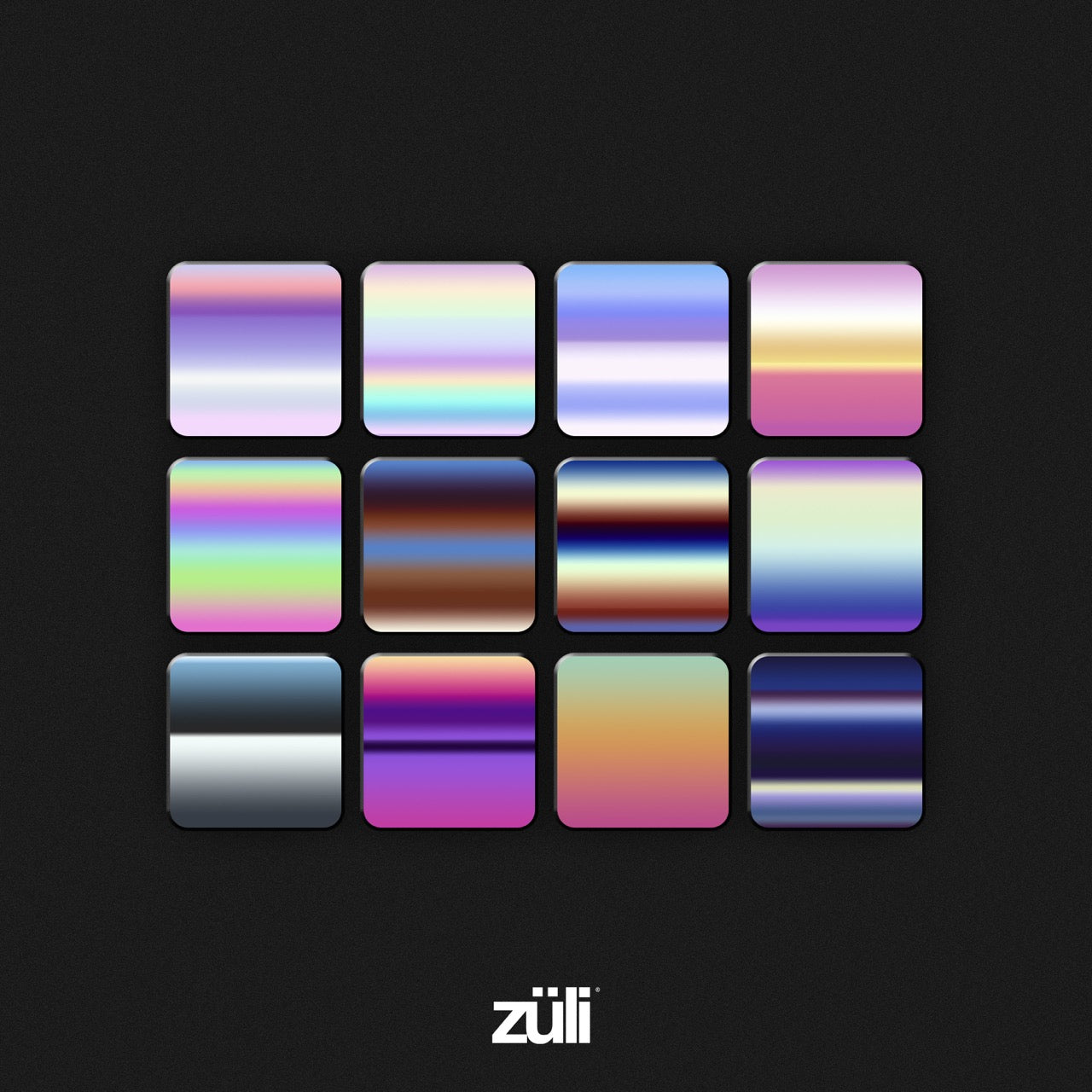 +80 Dégradés de Couleurs Holographiques [BY Züli]