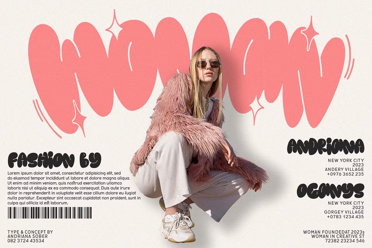 Main preview of Holymoly Bubble Graffiti, Fonts resource by Andriana Sober