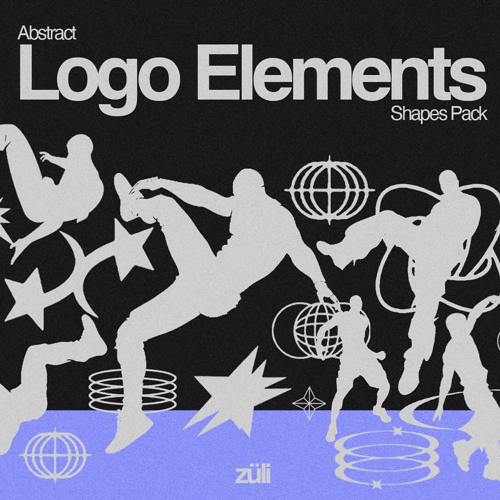 Aperçu principal de +130 Formes Abstraites Vectorisés pour Logos [BY ZÜLI], ressource Mockups par ZÜLI