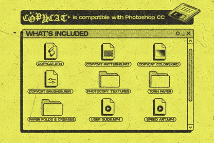 PACK CREATIVO DE FOTOCOPIA (Efecto de Imágenes, Texturas, Acción de Photoshop, Pincel...)