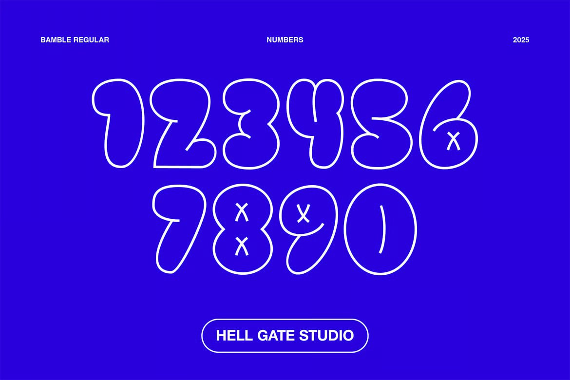 Bamble Graffiti Font