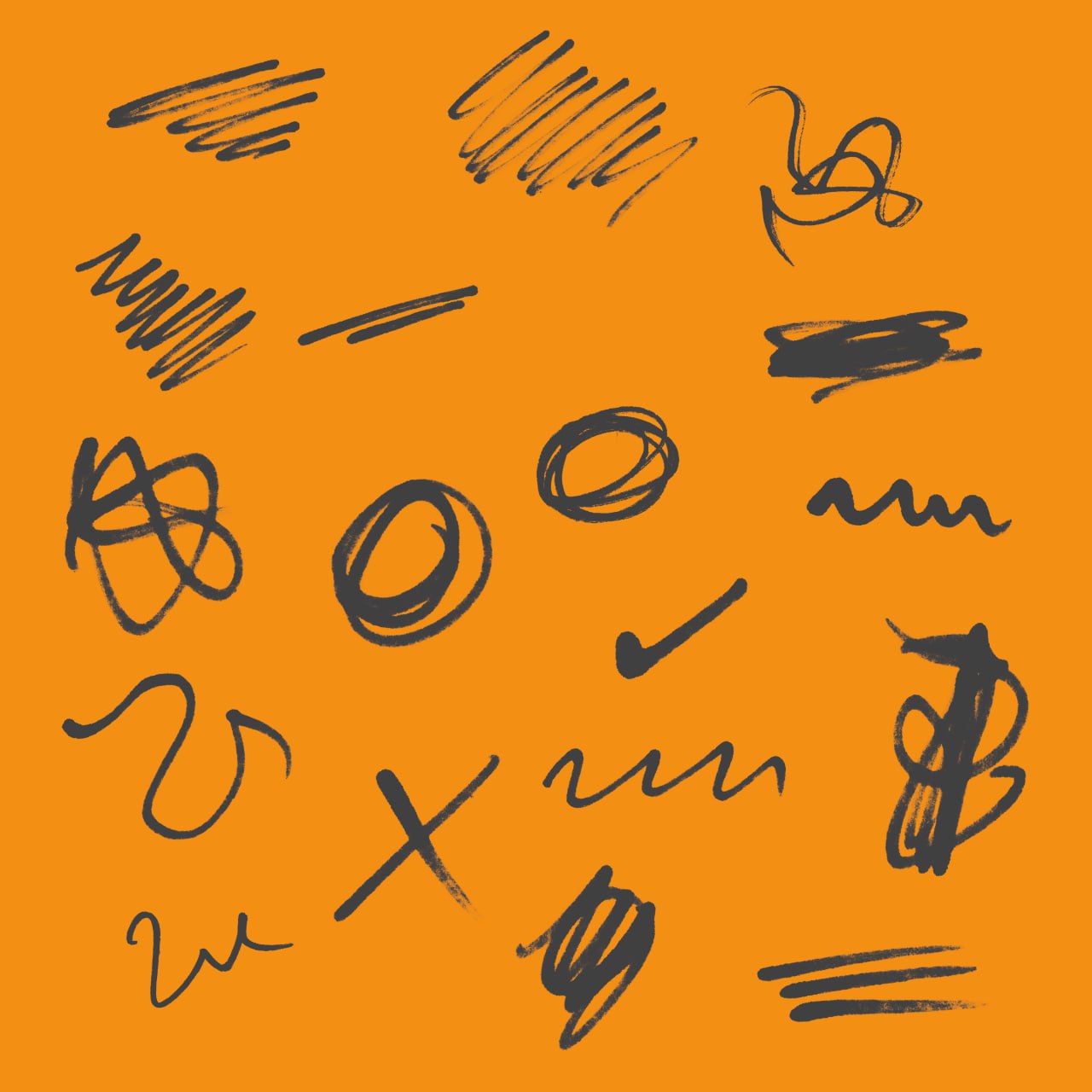 70+ Scribble Asset Pack