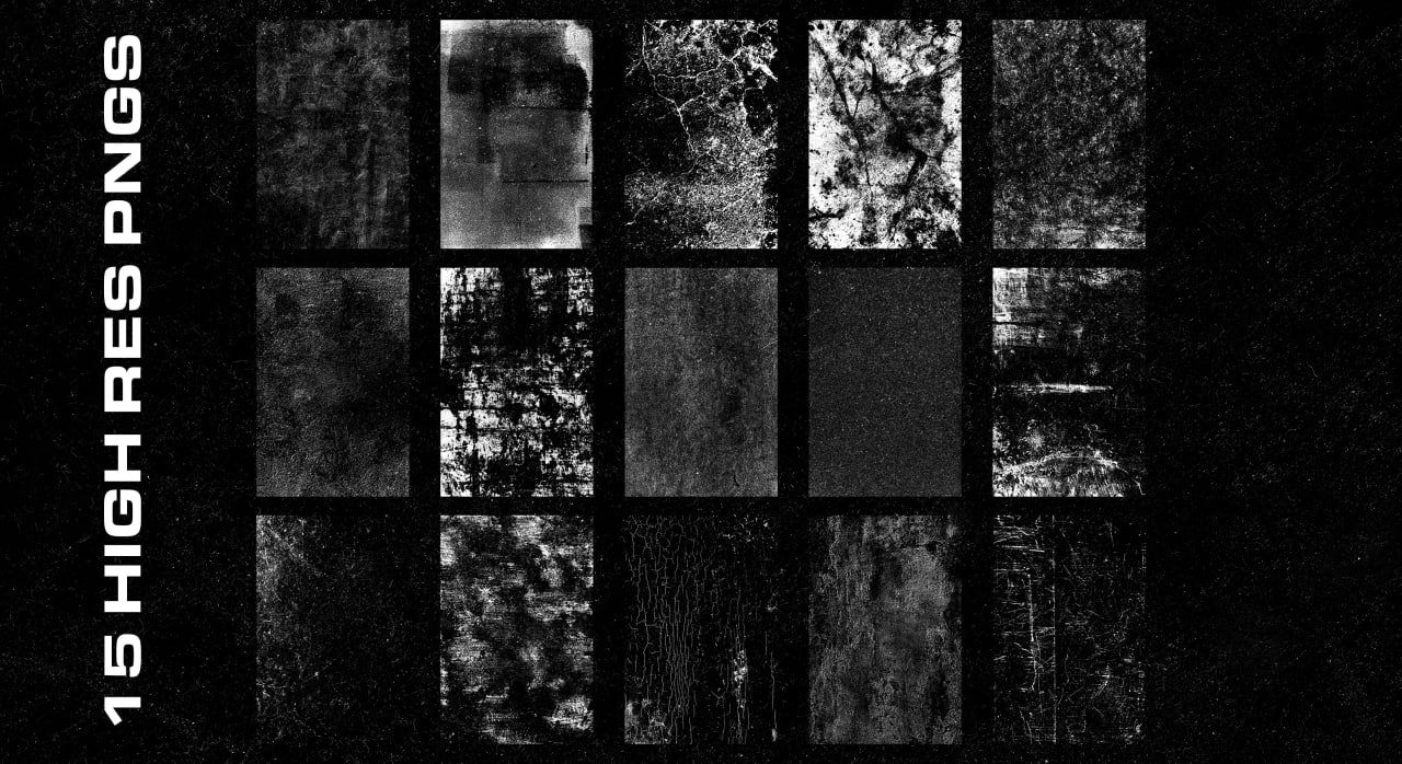 DIRTY GRUNGE TEXTURE PACK