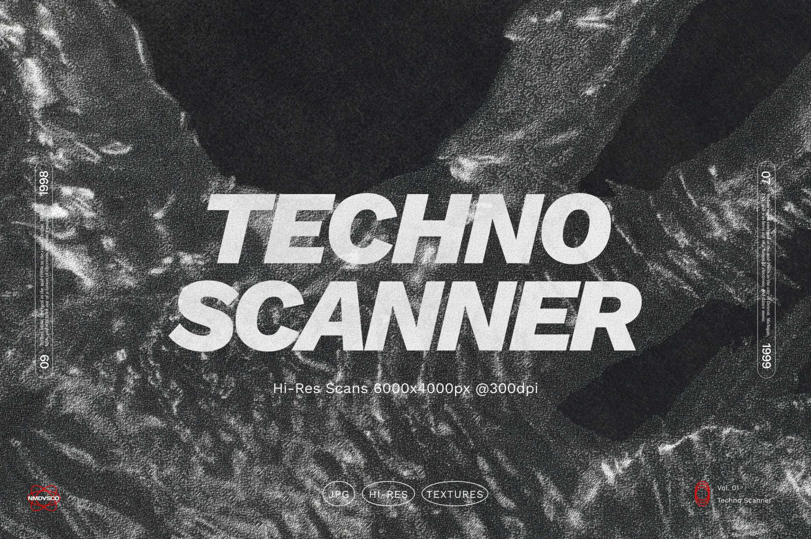 Techno Scanner — High-res Textures