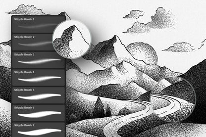Stipples Brushes