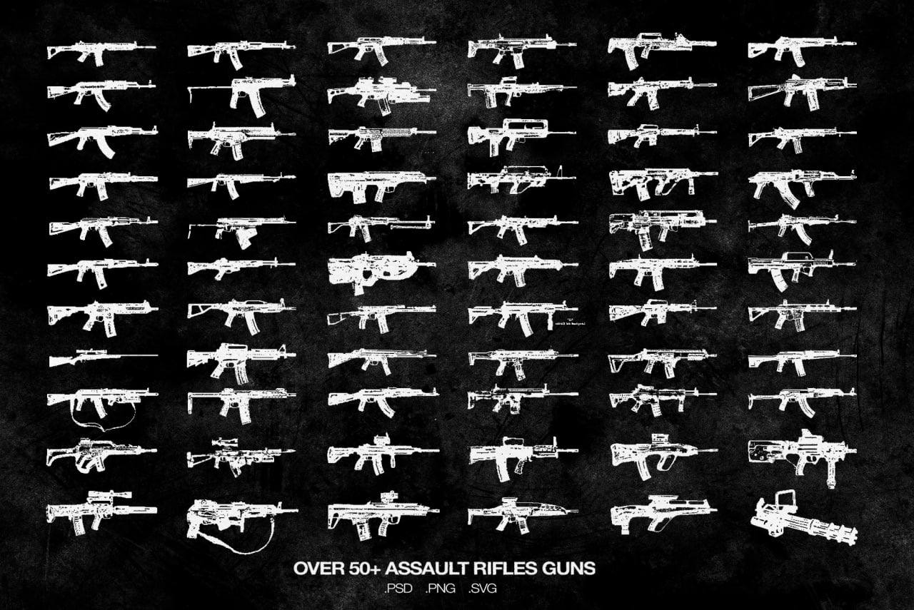 Assault Rifle Pixel Pack