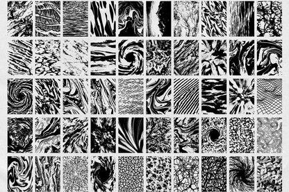 TRUGRAINS Brutalist Vector Textures