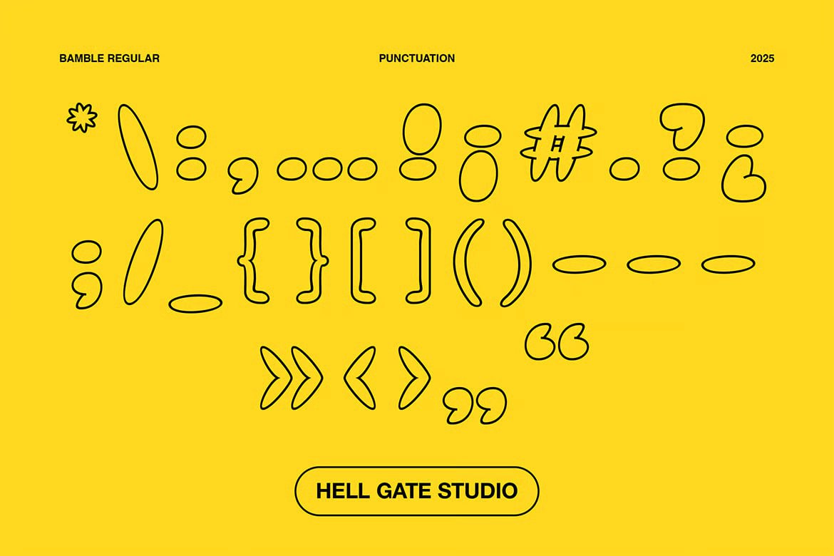 Bamble Graffiti Font