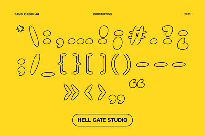 Bamble Graffiti Font