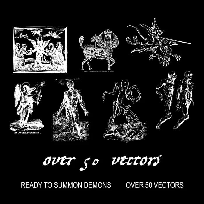 +50 Secret Cache - Occult Drawings