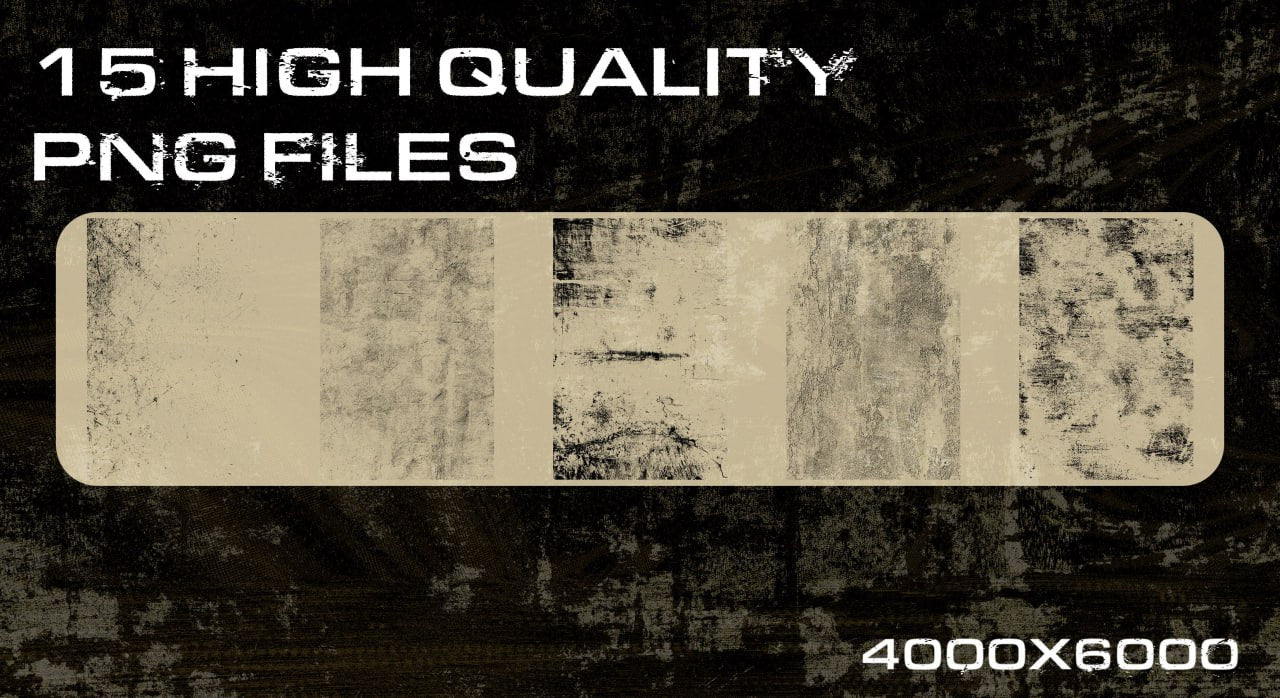 DIRTY GRUNGE TEXTURE PACK