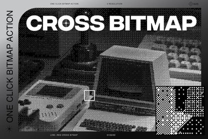 Cross Bitmap Action