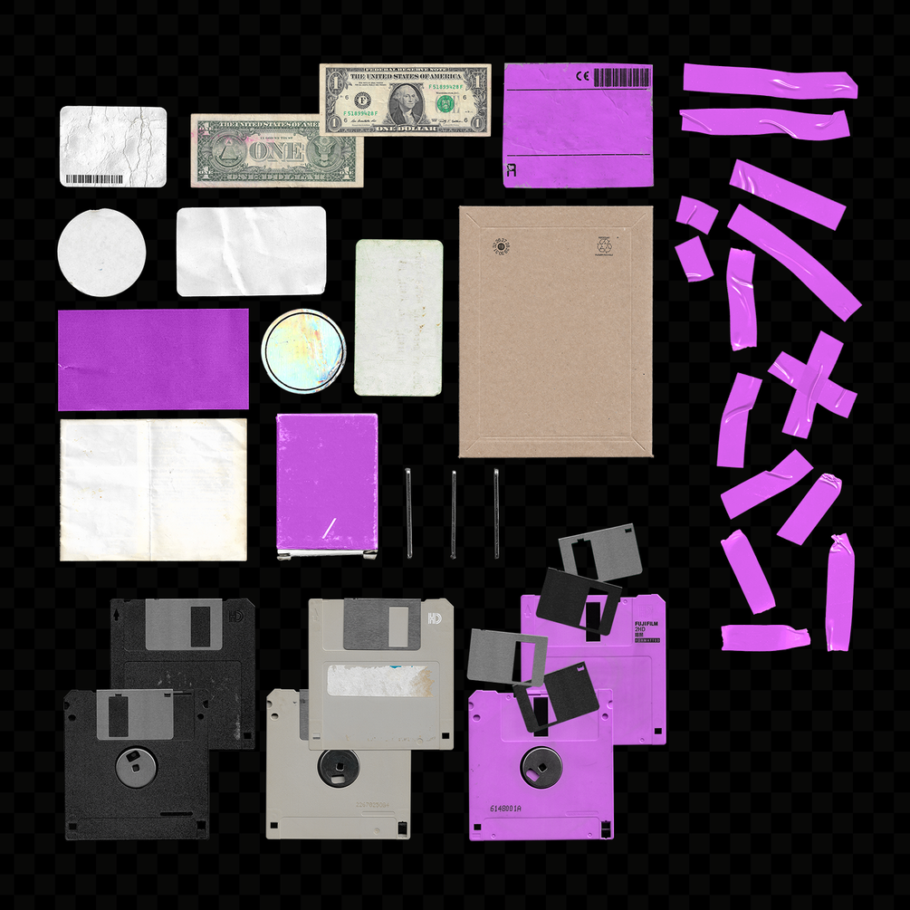 GFX KIT | 50+ ELEMENTS - psd+pngs