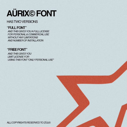 Aürix - Free Y2k Typeface
