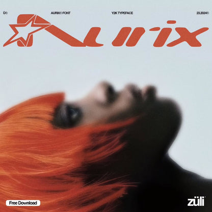 Aürix - Free Y2k Typeface