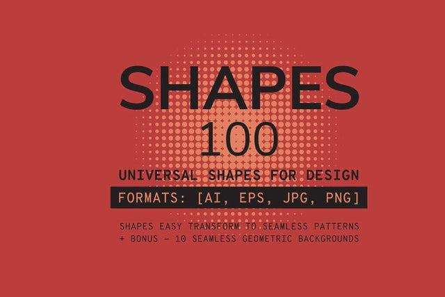 100 Geometric Shapes par HYTRAPE