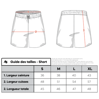 SHORTS GRISES