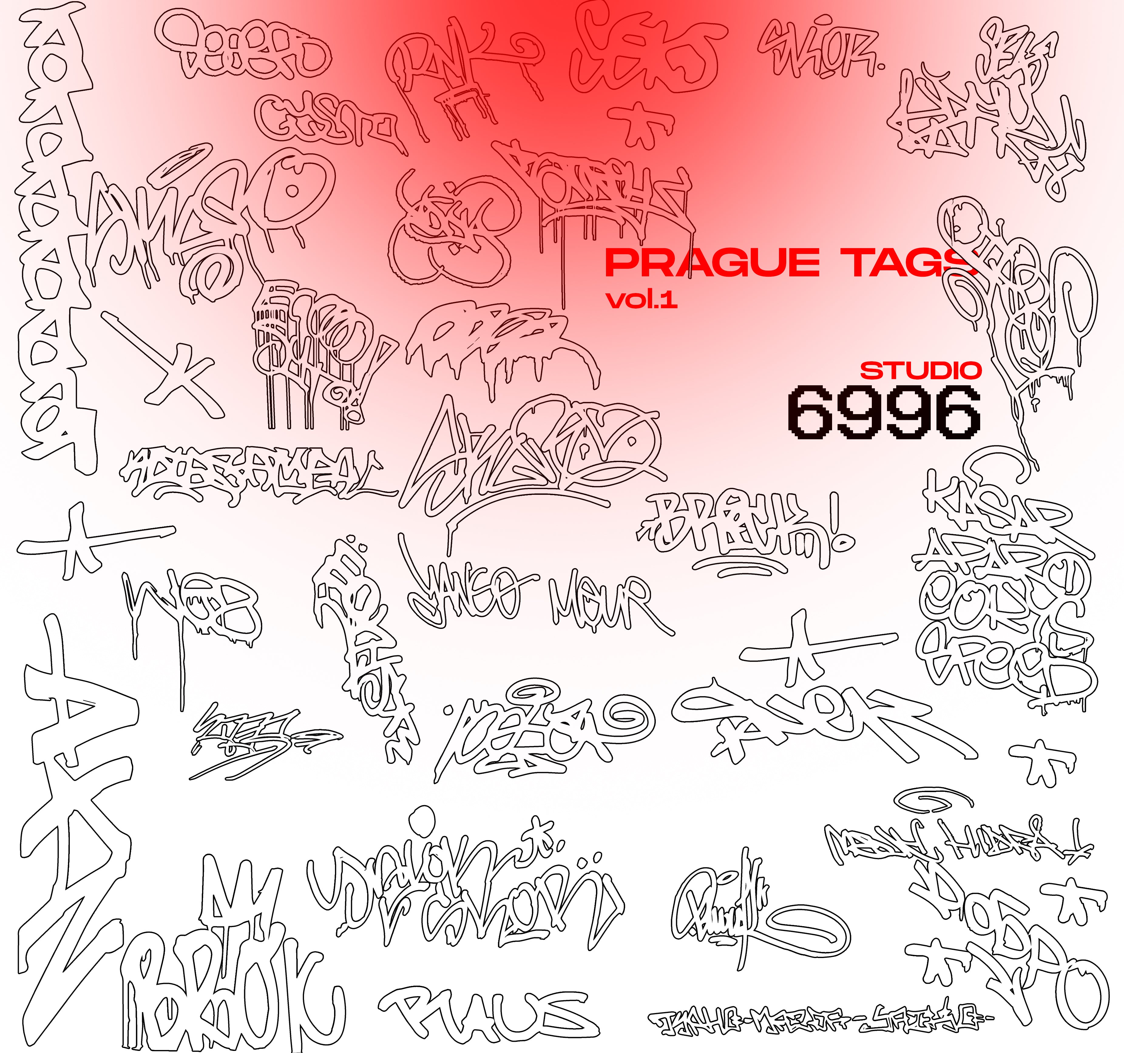 Graffiti / Tags v.1 [By Studio 6996]