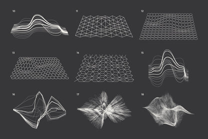 36 formes vectorielles technologiques [By Vanzyst]