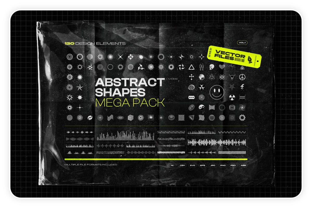 Aperçu principal de Abstract Shapes Mega Pack, ressource Audio par Samolevsky