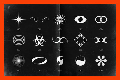 Chrome and Vector - Abstract Shapes Bundle