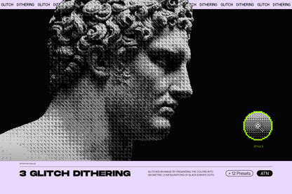 Bitmap Lab - One-Click Pixel Halftone Action