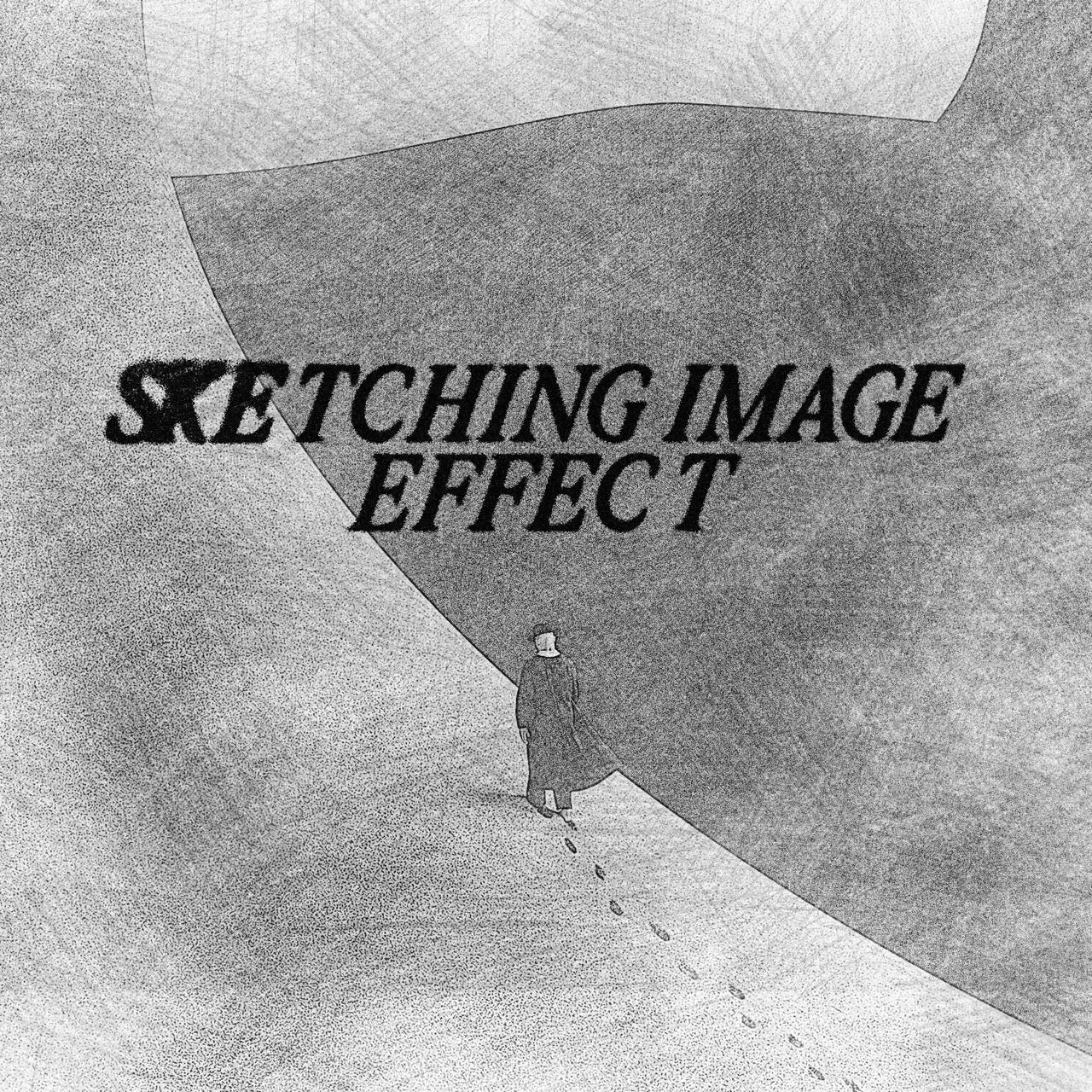 SKETCHING IMAGE EFFECT (.PSD) HYTRAPE