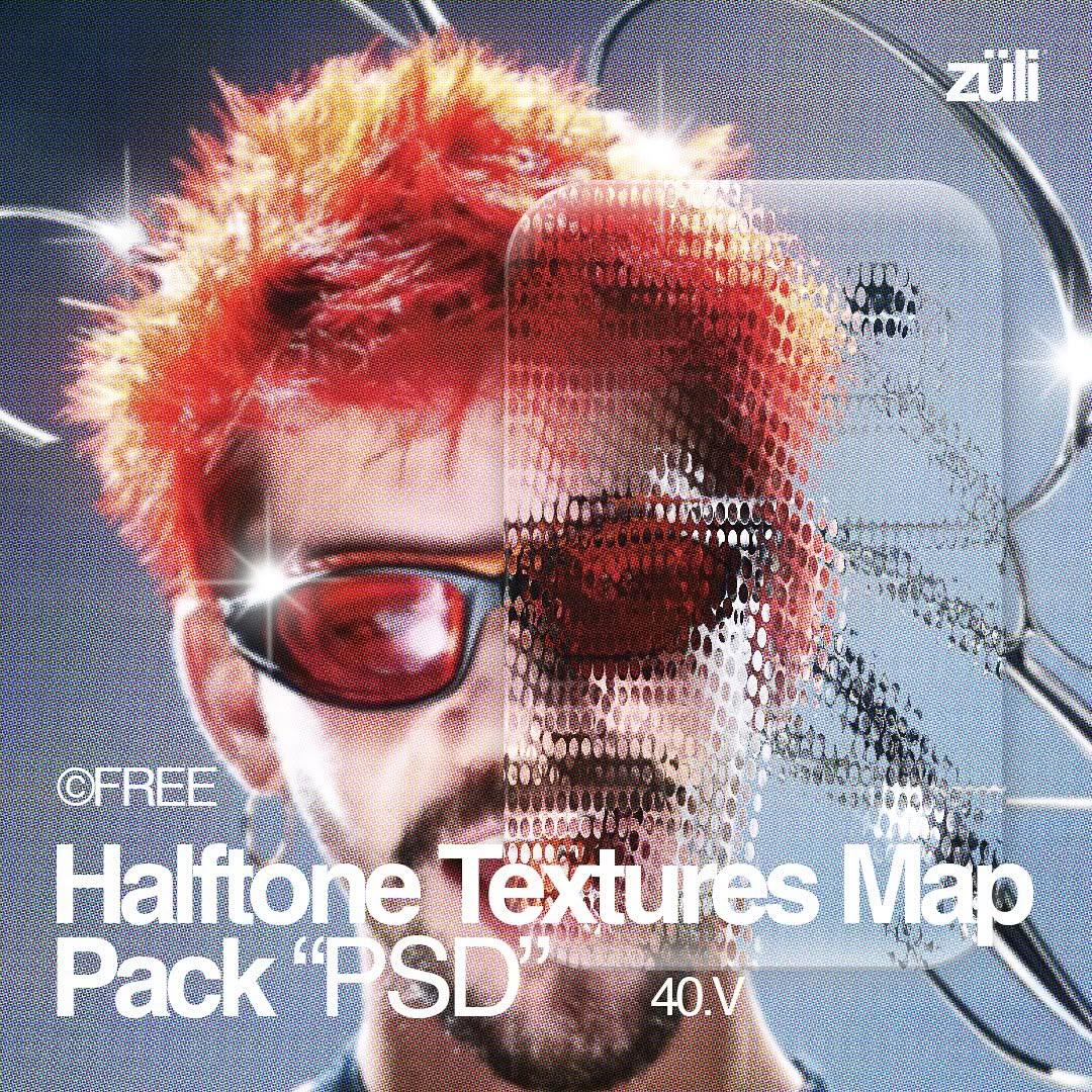 Aperçu principal de Halftone Textures Map Pack [By Züli], ressource Textures par Züli