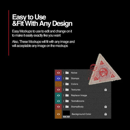 Vintage Stamps Mockups Pack [By Züli]