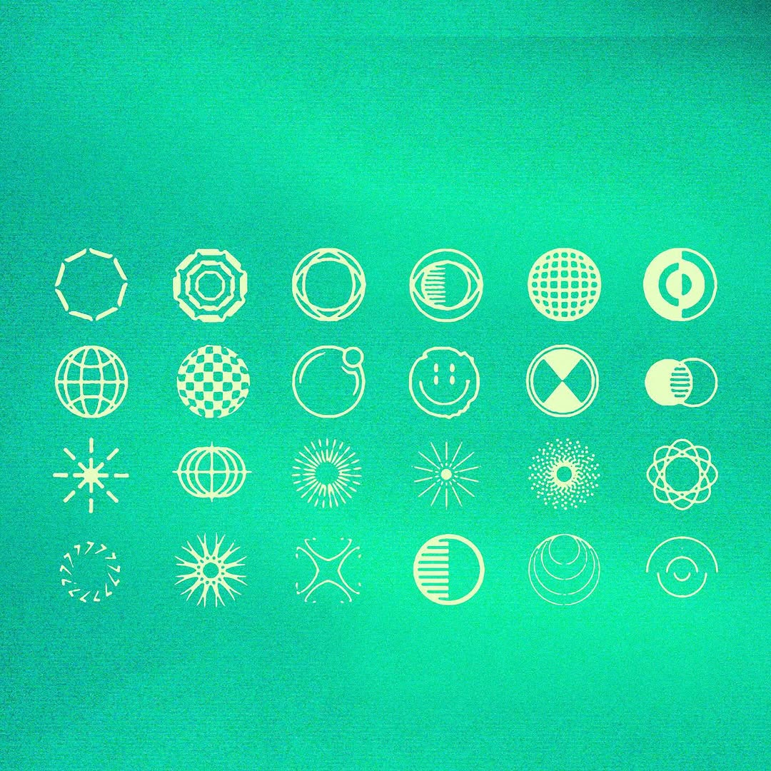 200 Futuristic Y2k Vector Shapes [By Züli]