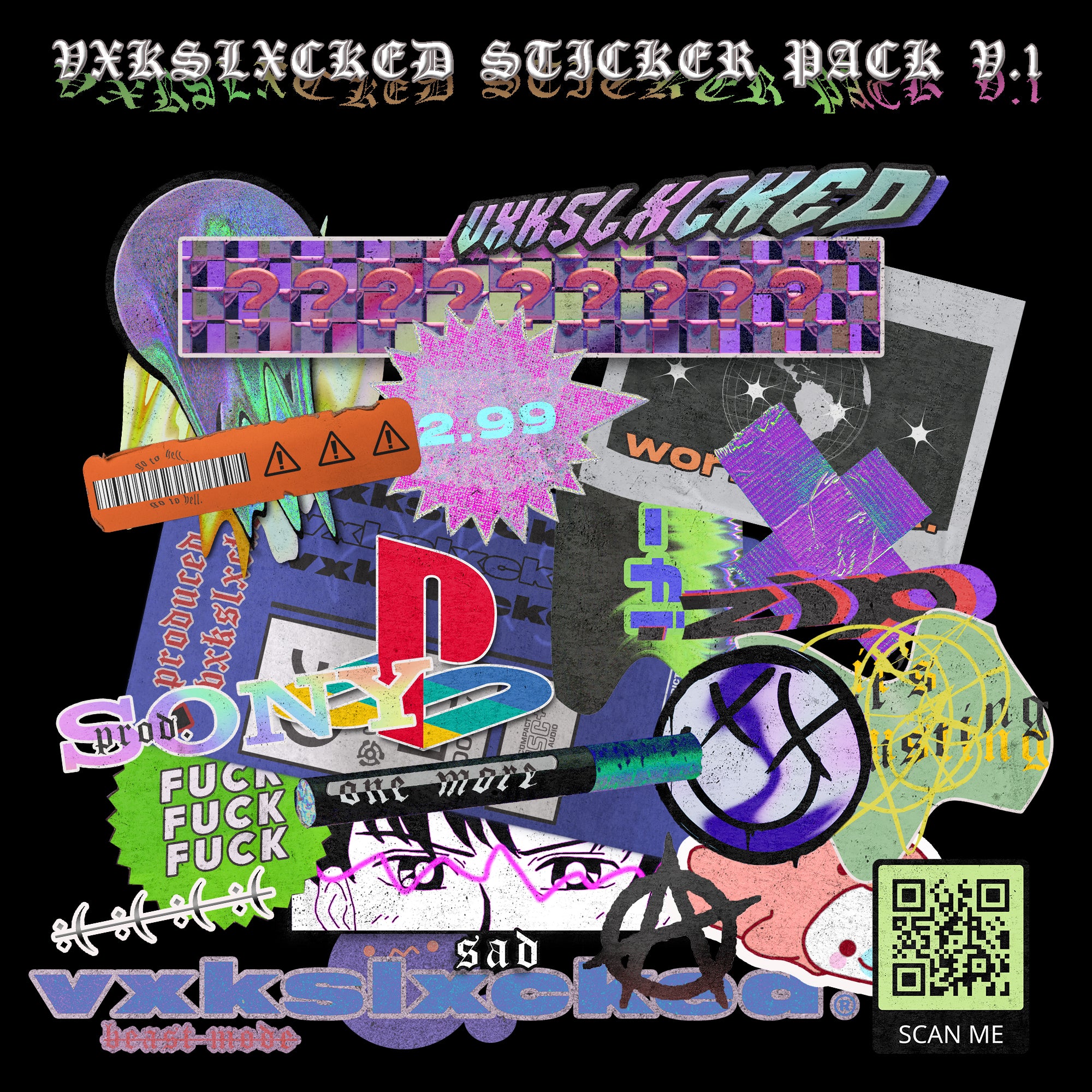+20 STICKER PACK V. 1