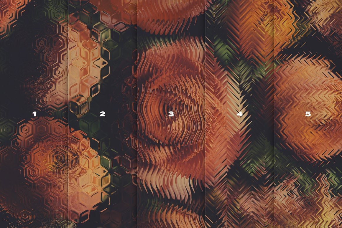 Refraction & Distortion Glass Effect