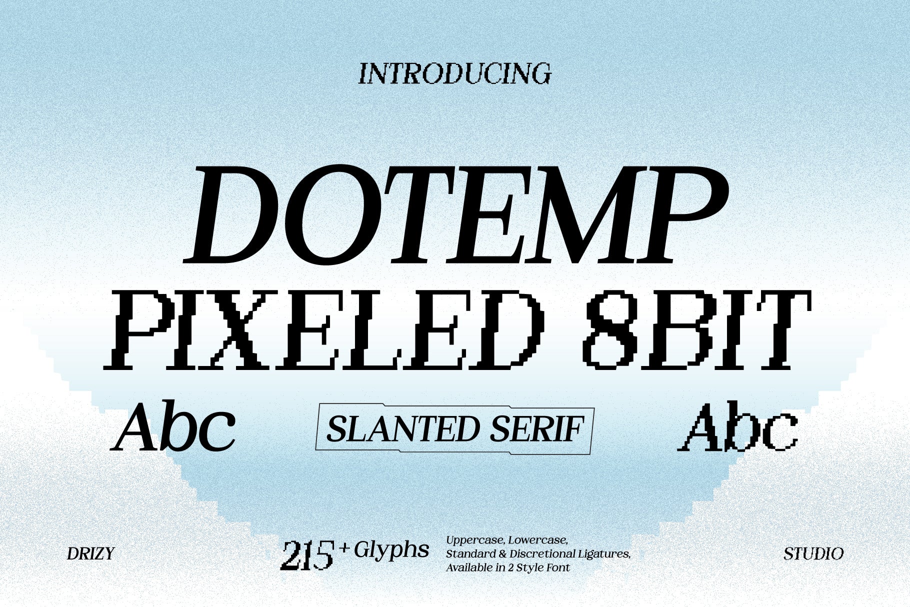 215+ Dotemp® Pixeled 8Bit