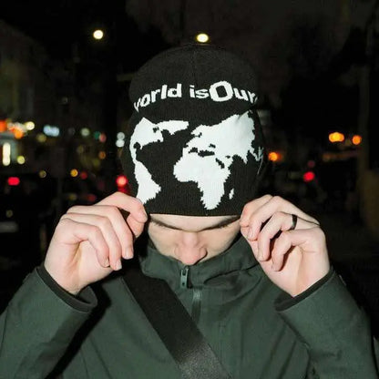 Gorro "El mundo es nuestro" [Por OldPieza]