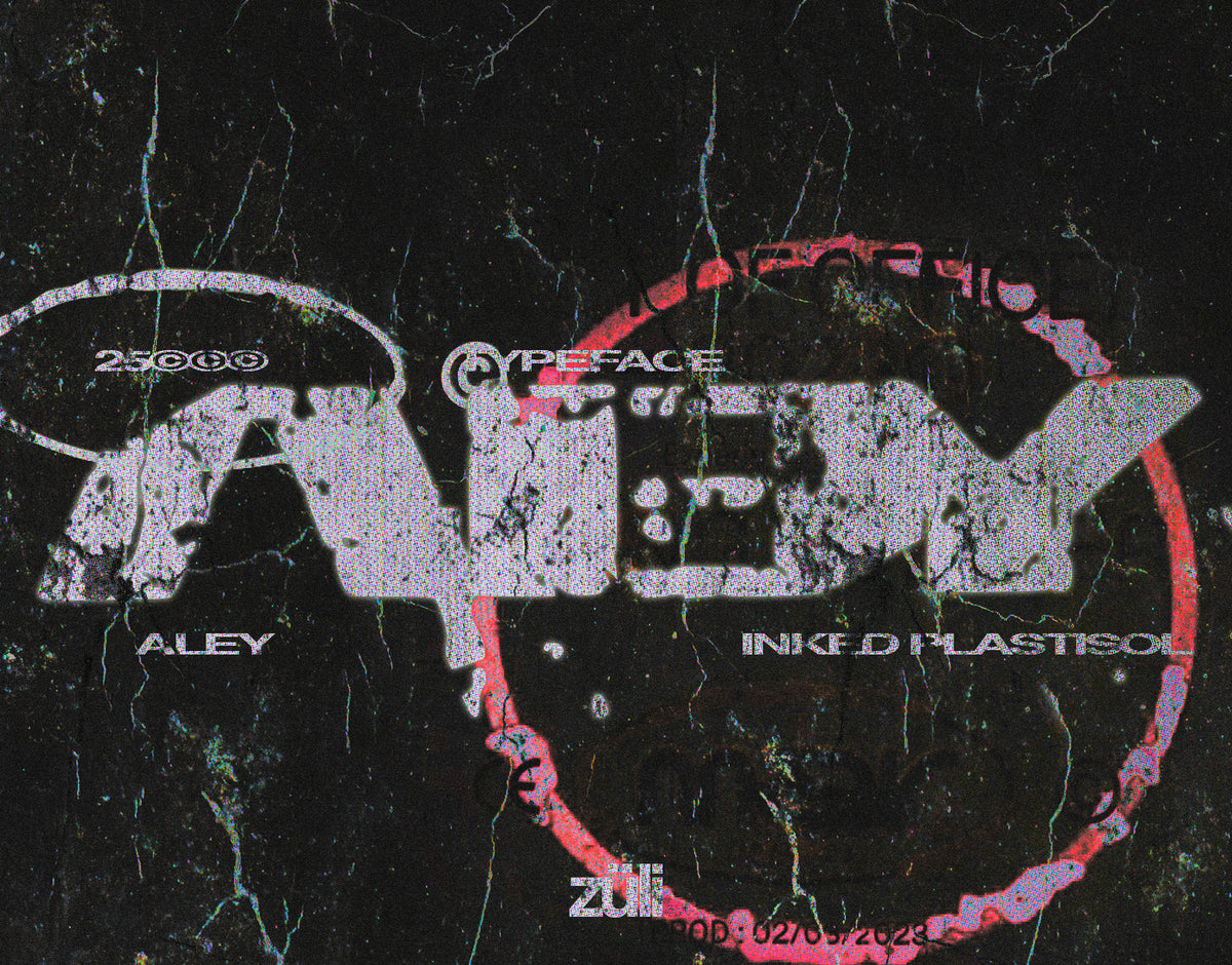 Aperçu principal de Aley Plastisol Typeface [By ZÜLI], ressource Fonts par ZÜLI