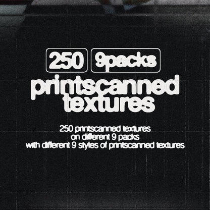 250 Print Scanned Textures Packs V.02 [By Züli]