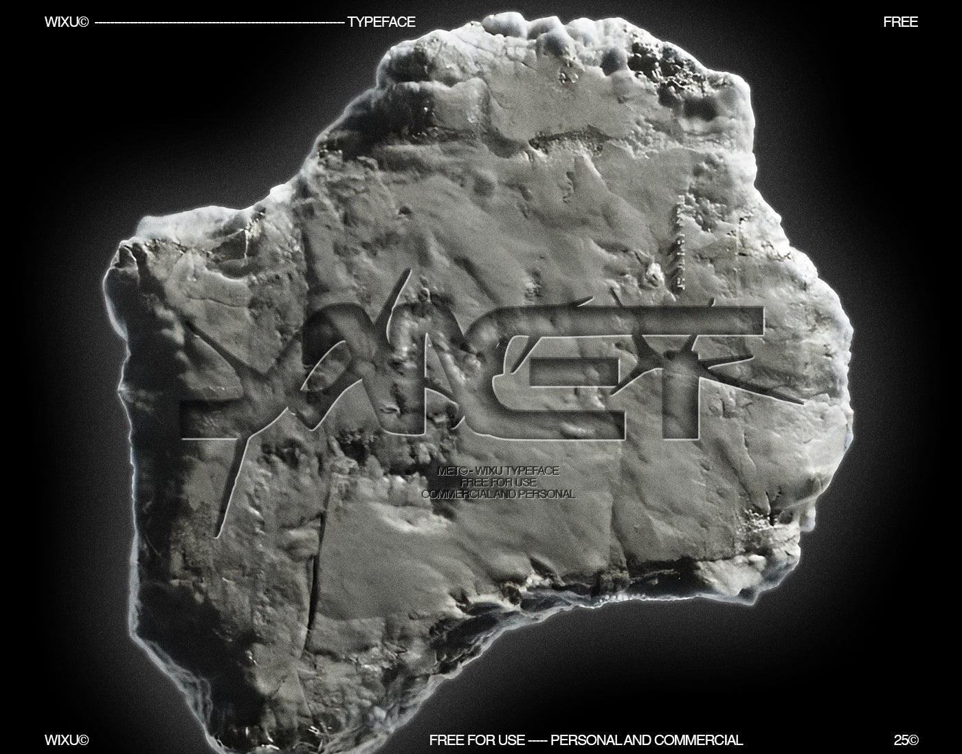 Wixu - Free Y2k Typeface| Züli